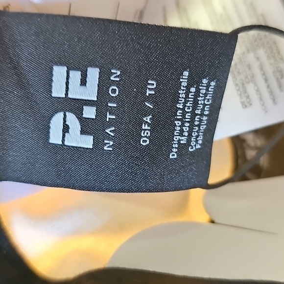 P.E Nation Off White Cap. NWT. ADJUSTABLE STRAP. - Picture 4 of 8